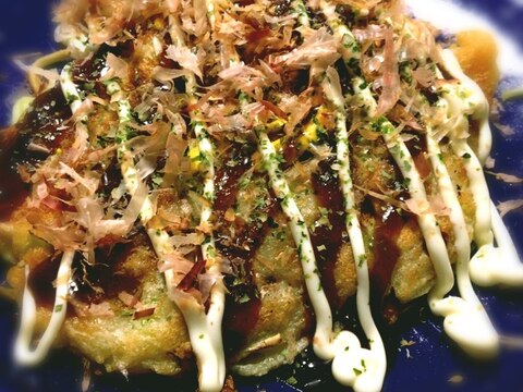 納豆キャベツモダン焼き